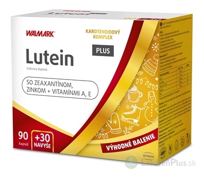 WALMARK Lutein PLUS PROMO 2022 cps 90+30 navyše (120 ks)