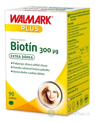 WALMARK Biotín 300 µg tbl 1x90 ks