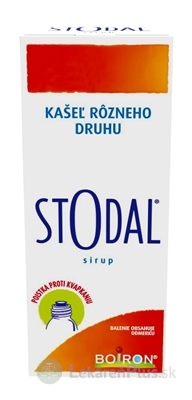 STODAL sir (fľ.skl.hnedá s poistkou proti kvapkaniu) 1x200 ml