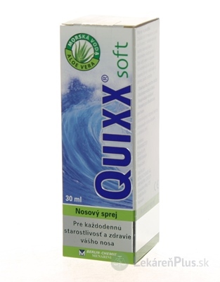 QUIXX soft izotonický nosový sprej 1x30 ml