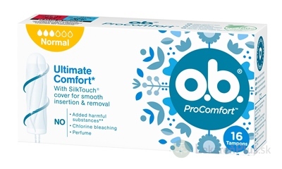 o.b. ProComfort Normal hygienické tampóny 1x16 ks