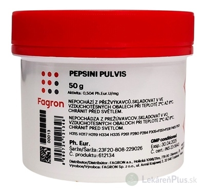 Pepsini pulvis - FAGRON 1x50 g