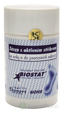 Zásyp s aktívnym striebrom 1x120 ml