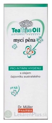 Dr. Müller Tea Tree Oil UMÝVACIA PENA na intímnu hygienu 1x150 ml