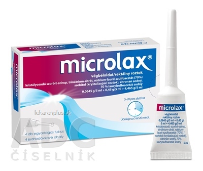 Microlax sol rec (obal LDPE-jednodáv.) 4x5 ml