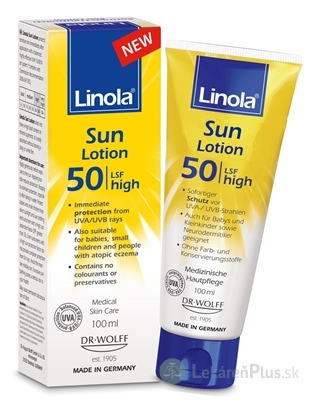 Linola Sun Lotion SPF50 1x100 ml