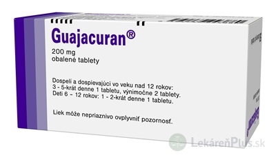 GUAJACURAN tbl obd 200 mg (blis.Al/PVC) 1x50 ks