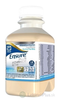 ENSURE Plus Advance RTH vanilková príchuť 1x500 ml