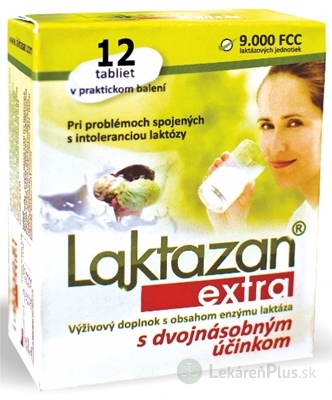 LAKTAZAN extra tbl 9000 FCC 1x12 ks