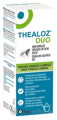 THEALOZ DUO očné kvapky 1x10 ml