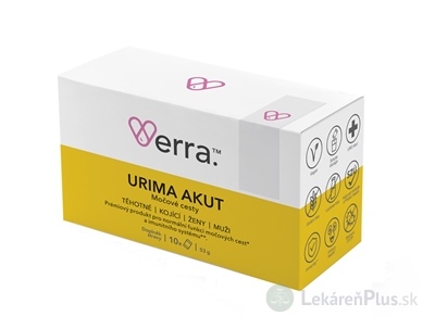 Verra URIMA AKUT prášok vo vrecúškach (po 5,3 g) 1 x10 ks