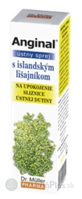 Dr. Müller ANGINAL Ústny sprej s islandským lišajníkom 1x30 ml