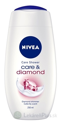 NIVEA Sprchový gél Care&Diamond 1x250 ml