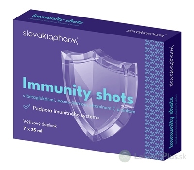Slovakiapharm Immunity shots ampulky 7x25 ml (175 ml)