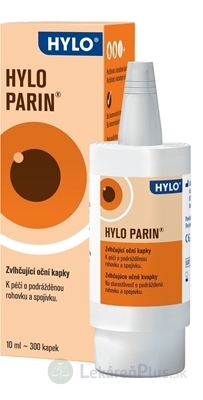 HYLO PARIN zvlhčujúce očné kvapky 1x10 ml
