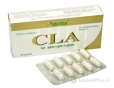 Naturica CLA so zeleným čajom cps 1x30 ks