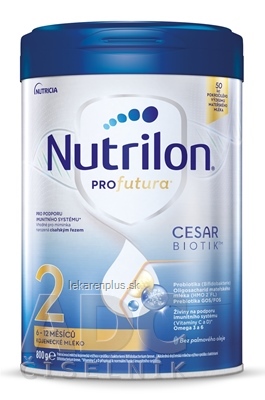Nutrilon 2 Profutura CESARBIOTIK následná dojčenská výživa (6-12 mesiacov) 1x800 g