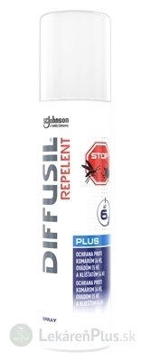 DIFFUSIL REPELENT PLUS SPRAY 1x100 ml