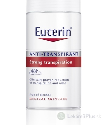 Eucerin Deo Guľôčkový antiperspirant roll on 1x50 ml