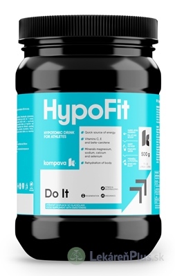 kompava HypoFit prášok, príchuť pomaranč 1x500 g