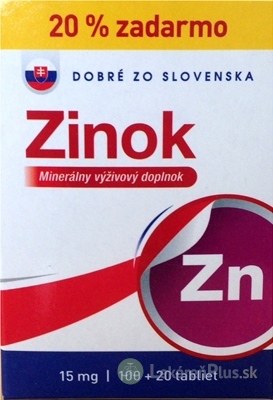 Dobré z SK Zinok 15 mg tbl 100+20 zadarmo (120 ks)