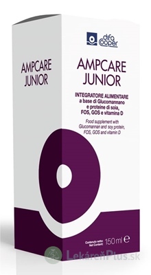 AMPCARE JUNIOR sirup (inov. 2018) 1x150 ml