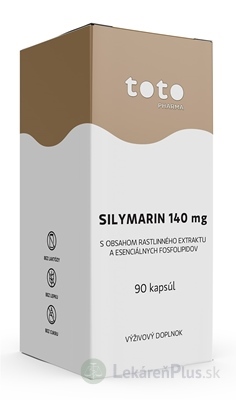 TOTO SILYMARIN 140 mg cps 1x90 ks