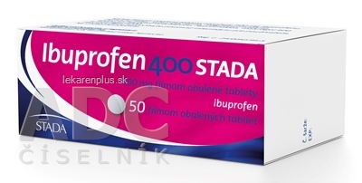Ibuprofen 400 STADA tbl flm (blis.PVC/Al) 1x50 ks