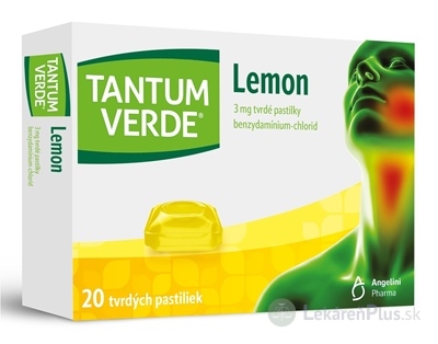 TANTUM VERDE Lemon pas ord 3 mg (blis.PVC/PE/PVDC/Al) 1x20 ks