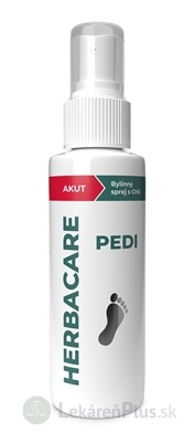 HERBACARE PEDI AKUT bylinný sprej s CHX (0,12%) 1x240 ml