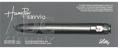 HumaPen Savvio, inzulínové pero grafitové, aplikátor inzulínu pre 3 ml náplne, 1x1 ks
