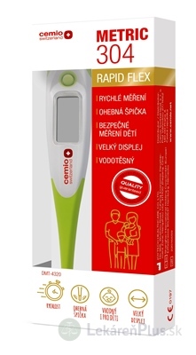 Cemio Metric 304 Rapid Flex Digitálny teplomer (DMT- 4320) 1x1 ks
