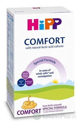 HiPP COMFORT špeciálna dojčenská výživa (od narodenia) 1x300 g