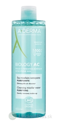 A-DERMA BIOLOGY AC Čistiaca micelárna voda pleť so sklonom k akné 1x400 ml