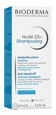 BIODERMA Nodé DS+ Šampón V2) proti lupinám (inov.2022) 1x125 ml