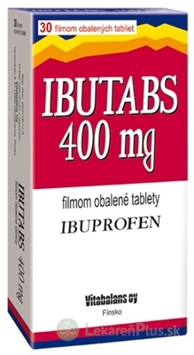 Ibutabs 400 mg tbl flm (blis.PVC/Al) 1x30 ks