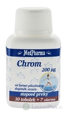 MedPharma CHRÓM 200 µg cps 30+7 zadarmo (37 ks)