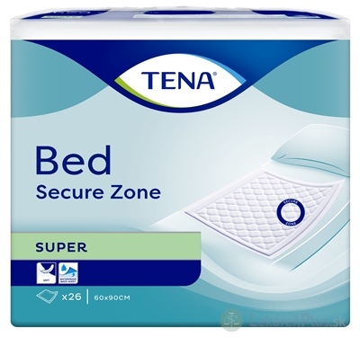 TENA Bed Super absorpčné podložky, 60x90 cm, 1x26 ks