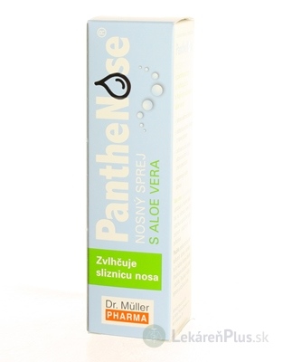 Dr. Müller PantheNose NOSNÝ SPREJ s aloe vera zvlhčuje sliznicu 1x20 ml