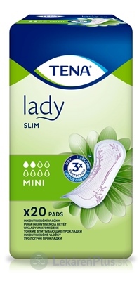 TENA Lady Slim Mini inkontinenčné vložky 1x20 ks