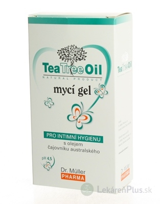 Dr. Müller Tea Tree Oil UMÝVACÍ GÉL na intímnu hygienu 1x200 ml