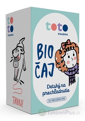 TOTO BIO ČAJ Detský na prechladnutie vrecúška 20x2 g (40 g)