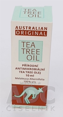AUSTRALIAN ORIGINAL TEA TREE OIL 100% 1x10 ml