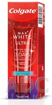 COLGATE MAX WHITE ULTRA FRESHNESS PEARLS bieliaca zubná pasta 1x50 ml