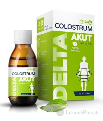 DELTA COLOSTRUM AKUT Natural 100% tekuté 1x125 ml