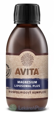 AVITA MAGNESIUM LIPOSOMAL PLUS fosfolipidový komplex 1x200 ml