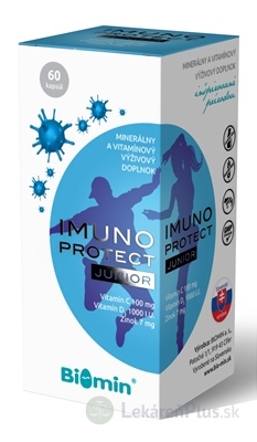 Biomin IMUNO PROTECT JUNIOR cps 1x60 ks