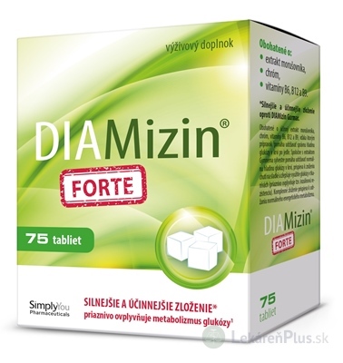 DIAMizin FORTE tbl 1x75 ks