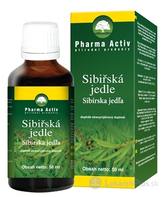 Pharma Activ Sibírska Jedľa kvapky 1x50 ml