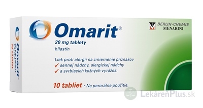 Omarit tbl 20 mg (blis.PA/Al/PVC/Al) 1x10 ks